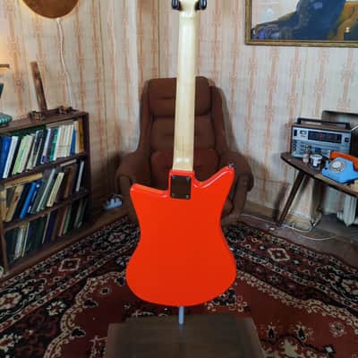 Odessa Style USSR Rare Vintage Electric Guitar Soviet Jazz image 12