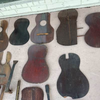 Various Vintage Mandolin and Banjo Necks and Guitar Bodies image 5