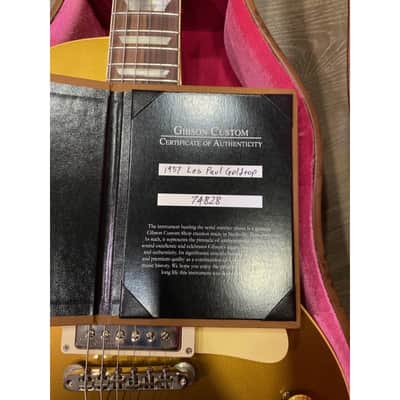 Gibson 1957 Les Paul Goldtop Reissue VOS image 8