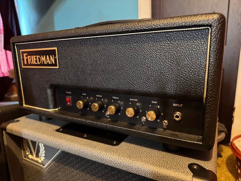 Friedman PT V2 Pink Taco V2 20-Watt Guitar Amp Head 2022 - Present - Black image 1