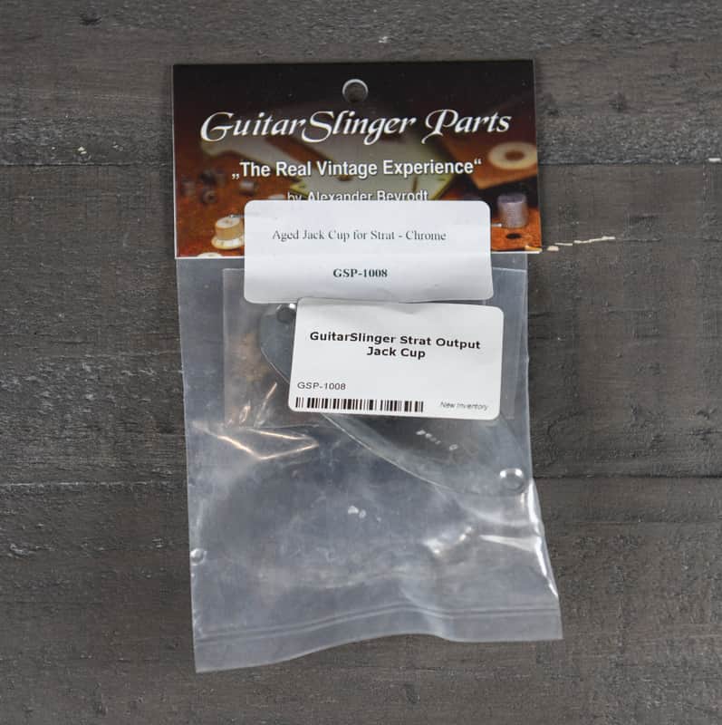 Aged Chrome Strat Output Jack Cup - $15.00 on Reverb