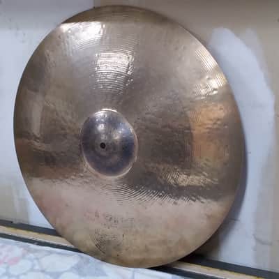 Sabian 21" HH Hand Hammered Raw Bell Dry Ride Cymbal - Brilliant image 3