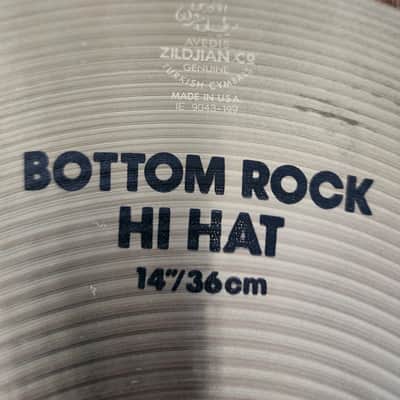 Zildjian 14" A Series Rock Hi-Hat Cymbal 1995 - Traditional image 6