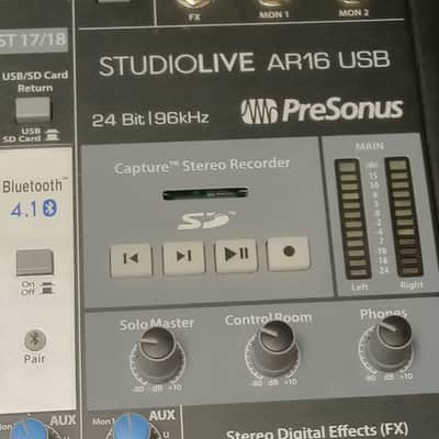 PreSonus StudioLive AR16 USB Analog Mixer image 2