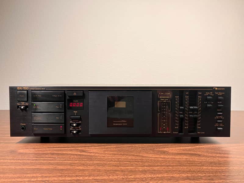 Nakamichi BX-150 Two Head Cassette Deck | Reverb