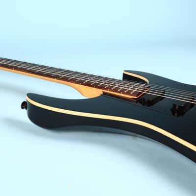 1980s Westone MIJ Super Strat Japan Electric Guitar Black image 9