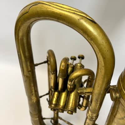 1967 Conn Bb Bell Front Baritone Horn - AS-IS image 7