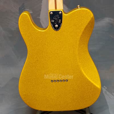 Fender Telecaster Deluxe 72 Reissue 2012 Vegas Gold Metal Flake image 4