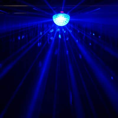 Blizzard Lighting Snowball 4x 3 Watt Red/Green/Blue/White LED DMX Effect Light - Open Box Mint image 3
