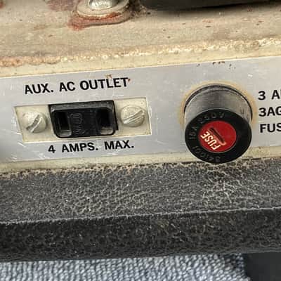 Vintage 1968 Thunderbass By Guild 45 Watt All Tube Amplifier Head~Black Tolex~Bassman Buster *SALE* image 11