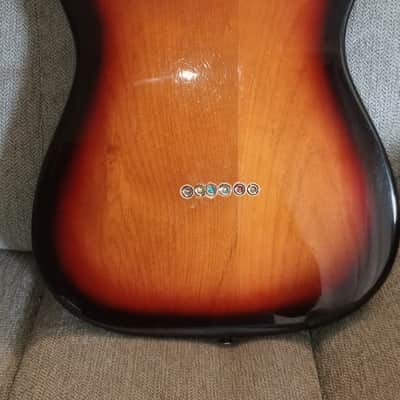 Telecaster  Partscaster Mid-80's - Sunburst 3-tone Gloss image 4