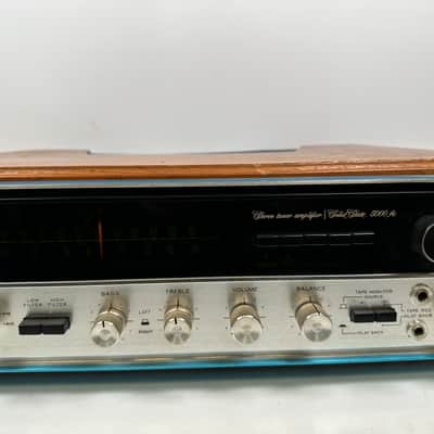 Sansui 5000A AM/FM Tuner Amplifier w/ Wood Cabinet image 4