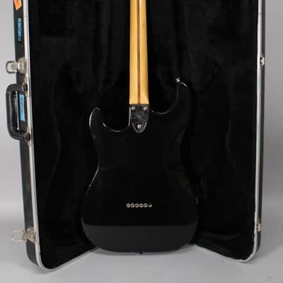1979 Fender Hardtail Stratocaster Black w/OHSC image 3