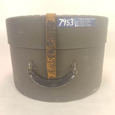 House Of Quality 9x13" Tom Drum Case Fibre 60s 10.5x15.5" Hard Shell Chicago USA image 14