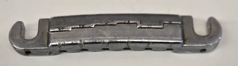 Vintage Gibson Guitar Lighting Bar Compensated Bridge / Tailpiece image 1