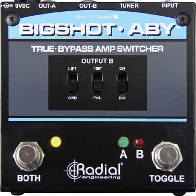 Radial Bigshot ABY Switcher Effects Pedal image 1