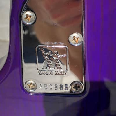 Music Man Axis Sport 1997 Purple translucent image 5
