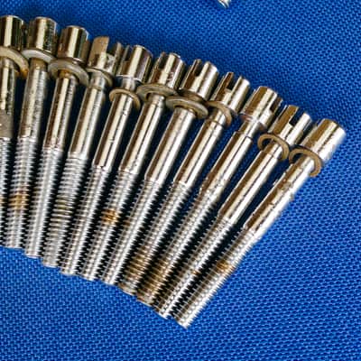 Sonor Tension Rods T-Rods 55 mm Teardrop Champion Phonic Pack Of 28 Vintage image 7