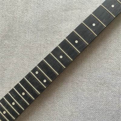 Maple Wood Electric Guitar Neck, Rosewood 22 Frets Fingerboard image 3
