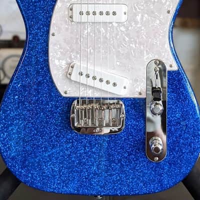 G&L  ASAT SPECIAL 2020 Blue Metal Flake image 3