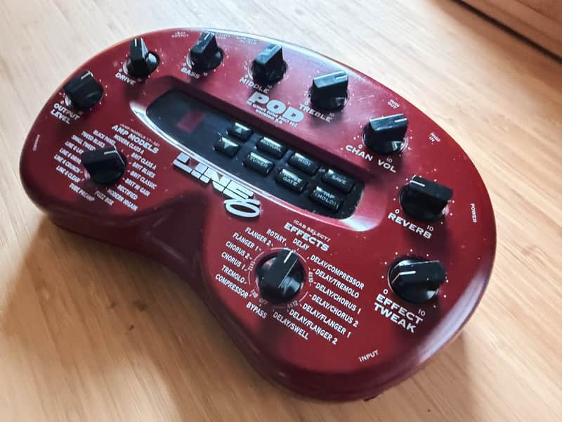 Line 6 POD 2.0 Multi-Effect and Amp Modeler — Excellent