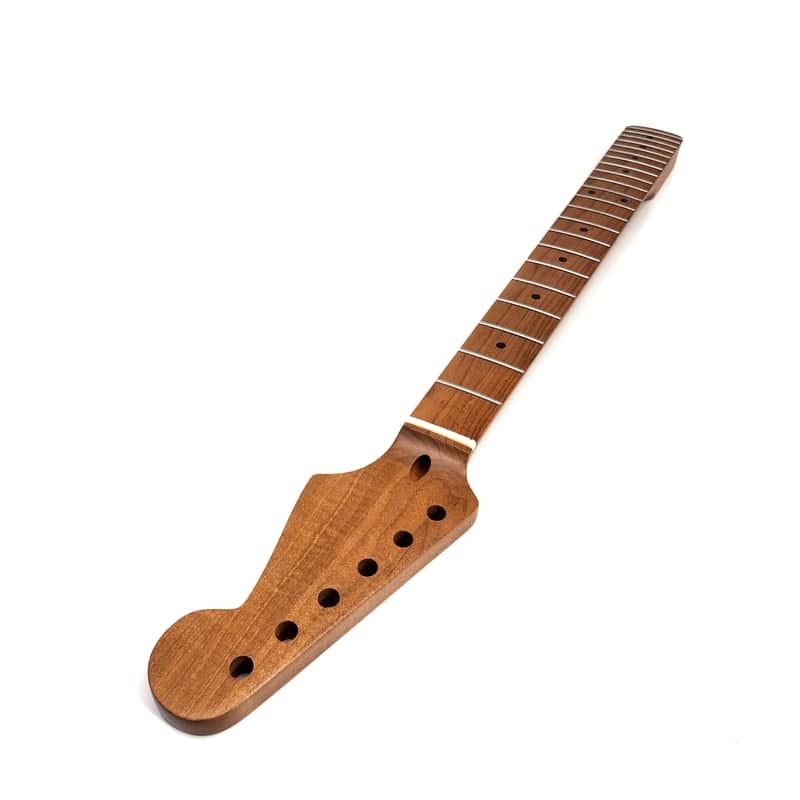 Brio Nitro Satin Roasted Maple S-Style Neck Dual Action Truss Rod at Headstock image 1