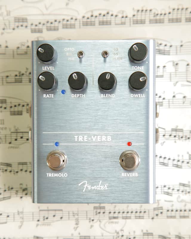 Fender Tre-Verb Reverb/Tremolo Pedal Pre-Owned image 1
