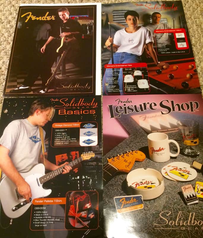 Misc Fender Catalogs & Flyers 1990's image 1