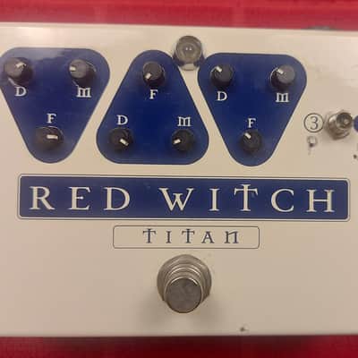 Reverb.com listing, price, conditions, and images for red-witch-titan-delay