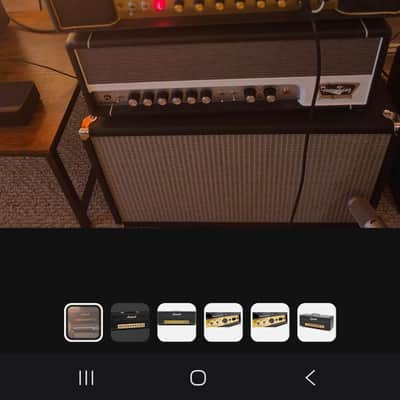 Marshall 2245 JTM45 MK II Reissue 2-Channel 30-Watt Guitar Amp Head 1989 - Present - Black image 6