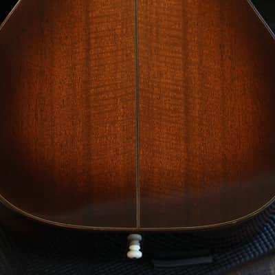 2015 Martin Custom Shop Size 5 Terz 12 Fret Flamed Mahogany Acoustic Guitar Sunburst + OHSC image 15