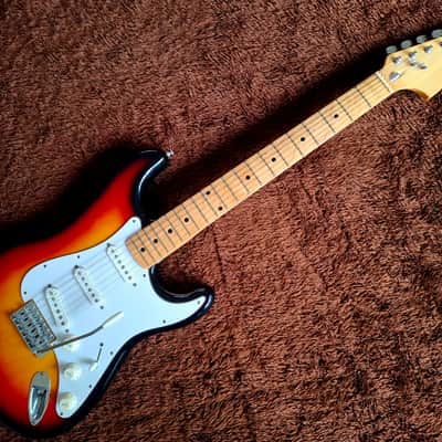 Matsumoku Stratocaster Strat 1970s - Sunburst Made In Japan Almost New Old Stock image 2
