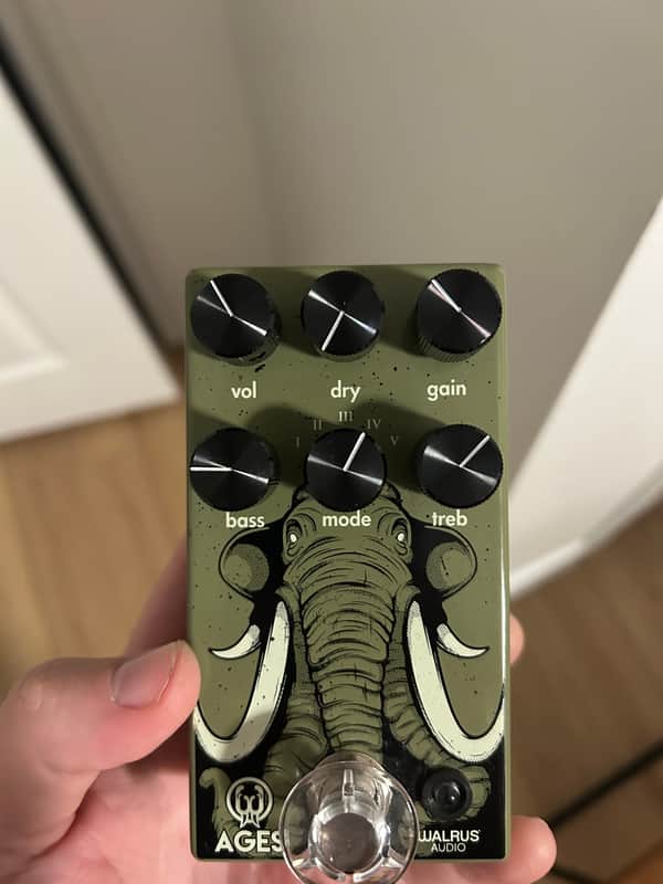 Walrus Audio Ages Five-State Overdrive 2020 - Present Olive Green image 1