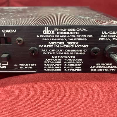 dbx 163X Over Easy Compressor / Limiter image 4