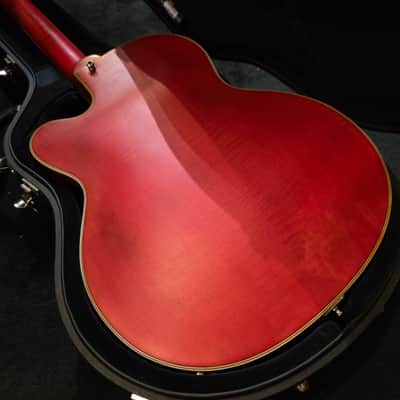 Hofner President Gold Label Custom Shop Cherry Red image 9