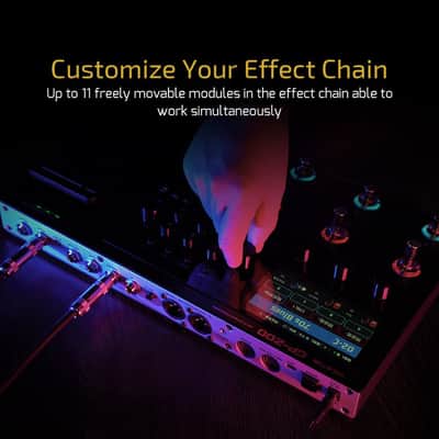 VALETON GP-200 Multi-Effects Guitar/Bass Pedal with Expression, FX Loop, MIDI, Amp Modeling, IR Cab Simulation, Stereo, USB Interface  (Price includes the import duty to US buyer) image 4