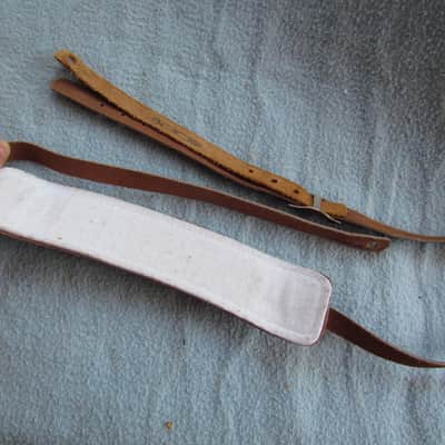Fender Vintage Style Leather Guitar Strap Leather Fender Guitar Strap Very Good Condition Fender Guitar Strap image 5