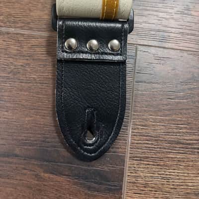 Couch Racer X White and Gold Guitar Strap 2025 image 5