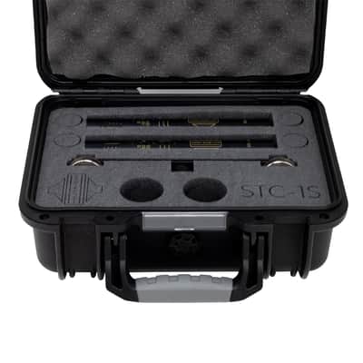 Sontronics STC-1S - Matched Stereo Pair of Condenser Microphones. Black image 2