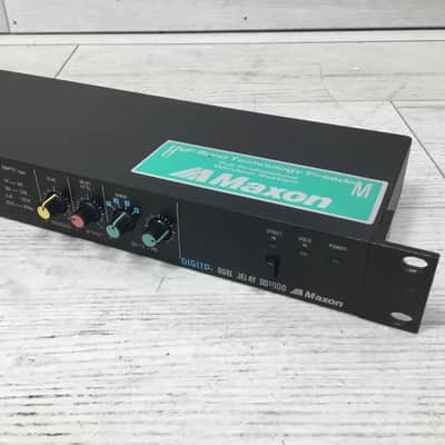 Maxon DD1000 Digital Delay Pro Audio Rack Unit image 3