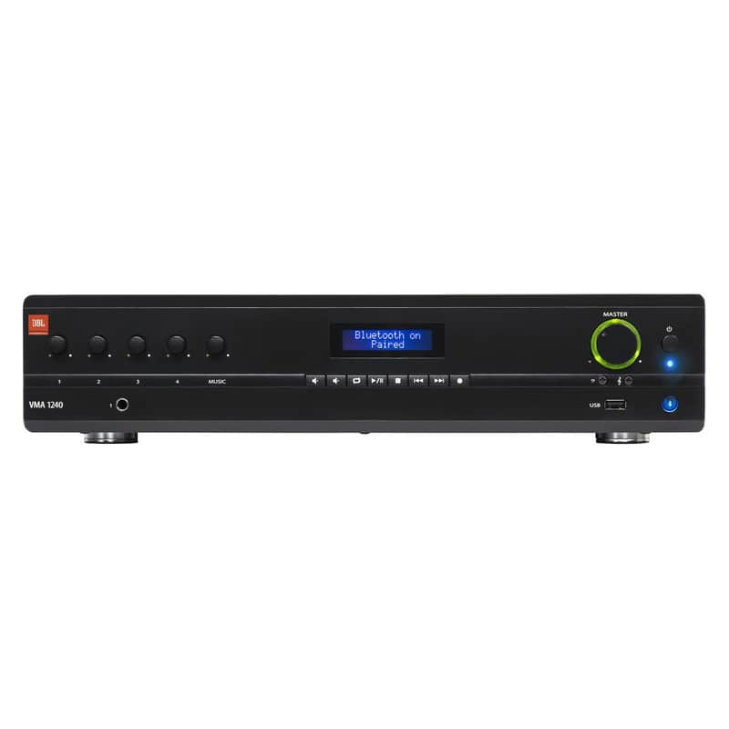 JBL VMA1240 240-Watt Channel Mixer/Amplifier with Bluetooth image 1