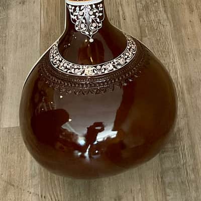 Shahidali-Miraj Professional Handmade Sitar w/ Hardshell Case image 8