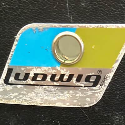 Vintage Ludwig 6 Piece 70s Black Panther Drum Set Shell Kit 26/13/14/15/16/18" image 16