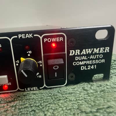 Drawmer DL241 Dual-Auto Compressor with XLR Connectors 2010s - Black image 5