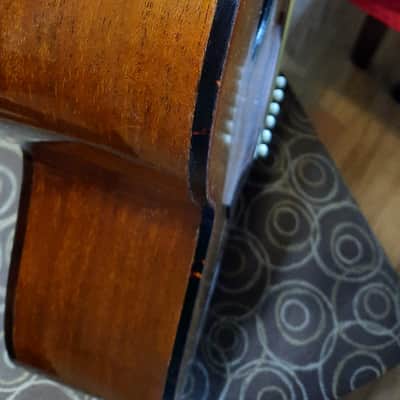 National  Acoustic Dreadnought Guitar refurbished by Logtown Guitar 1960's Natural image 8