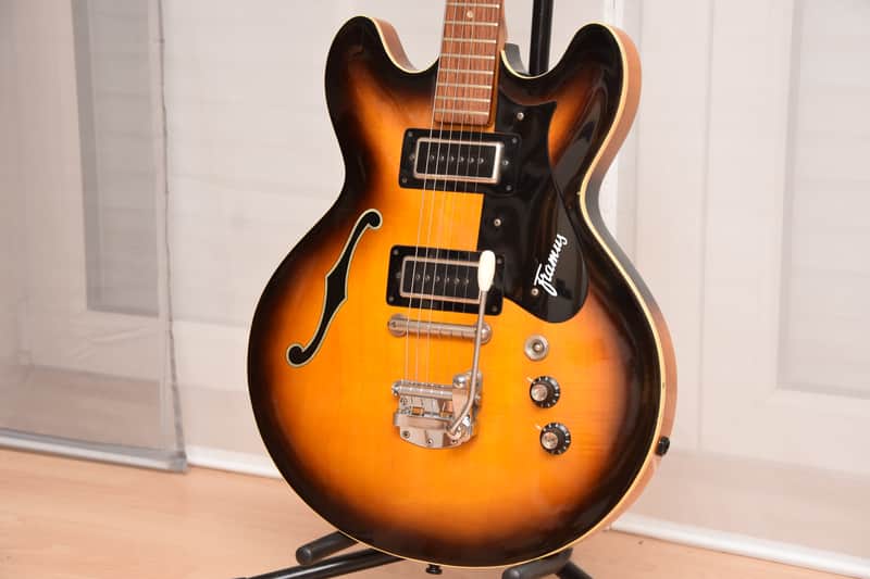 Framus Atlantik 6 – 1973 German Vintage Semi-hollow Archtop Guitar / Caravelle Sorento image 1