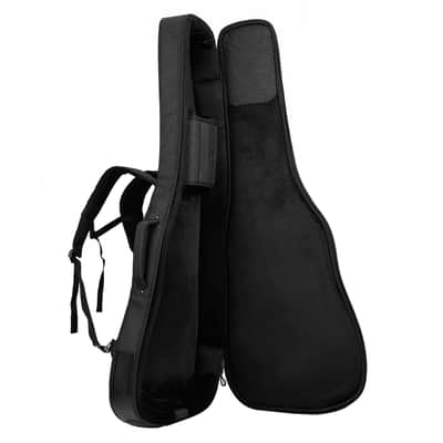 Music Area TANG30 30mm Padded Weather-Proof Semi-Hollow Electric Guitar Gig Bag w/ Multi Handles  - TANG30ES335BLK image 4