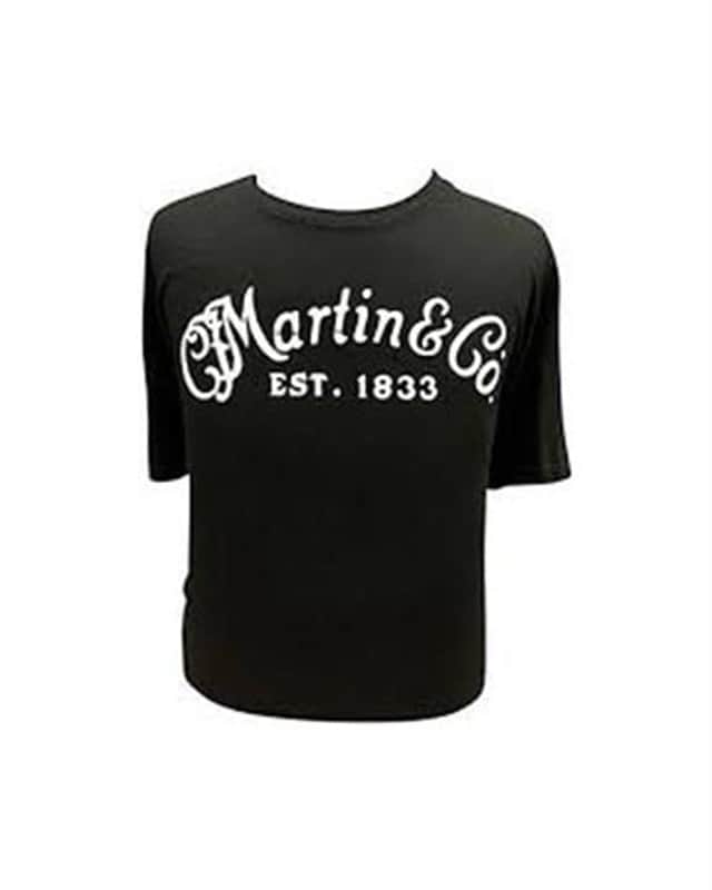 Martin Guitars Logo T-Shirt Black Large image 1