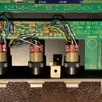 Solid State Logic Fx g384 grey- Late ‘90/Early 2000 - serial 931 image 8