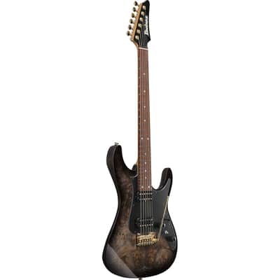 Ibanez AZ Premium Series AZ41P1PB Electric Guitar, Transparent Gray Burst image 3